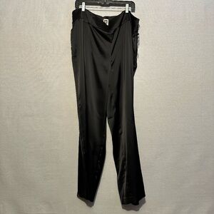 NWT Anne Klein Wide Leg Satin Dress Pants - size 20W